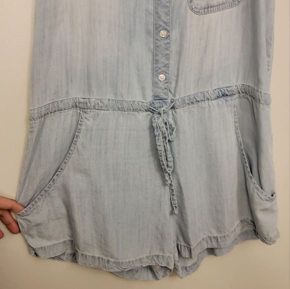 Rails Chambray Romper - Picture 3 of 5